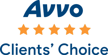 Avvo Client's Choice Award badge
